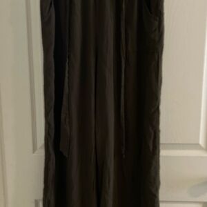 Xhilaration Olive Green Ruffled Top